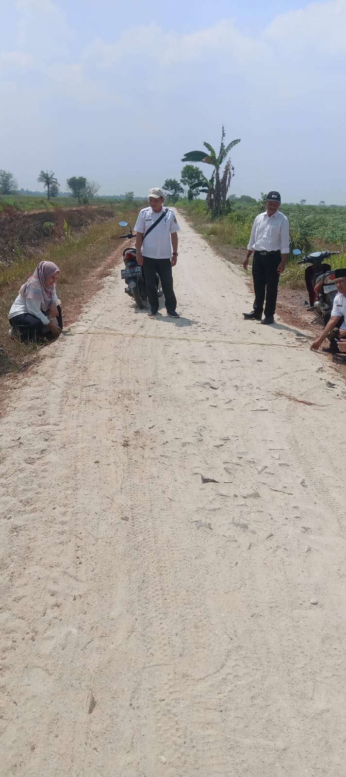 Monev di kampung Simpang Agung (Rabu, 30 Agustus 2023)