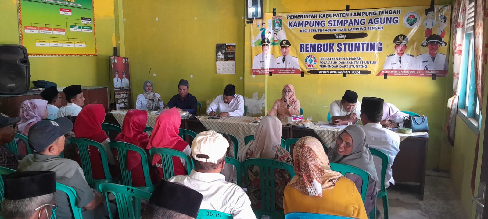 Musyawarah RKP & rembuk stanting tahun anggaran 2024 kampung simpang agung (Rabu, 27 September 2023)