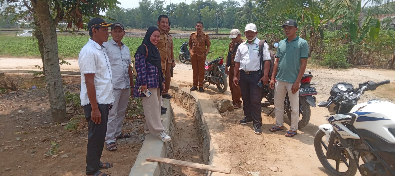 Monev di kampung sulusuban (Selasa, 29 September 2023)