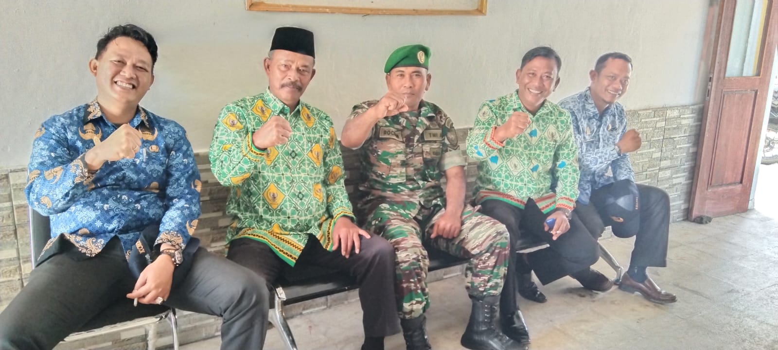 Upacara Peringatan Hari Jadi ke-59 Provinsi Lampung di Halaman Kantor Kecamatan Seputih Agung (Jum'at 17 Maret 2023)