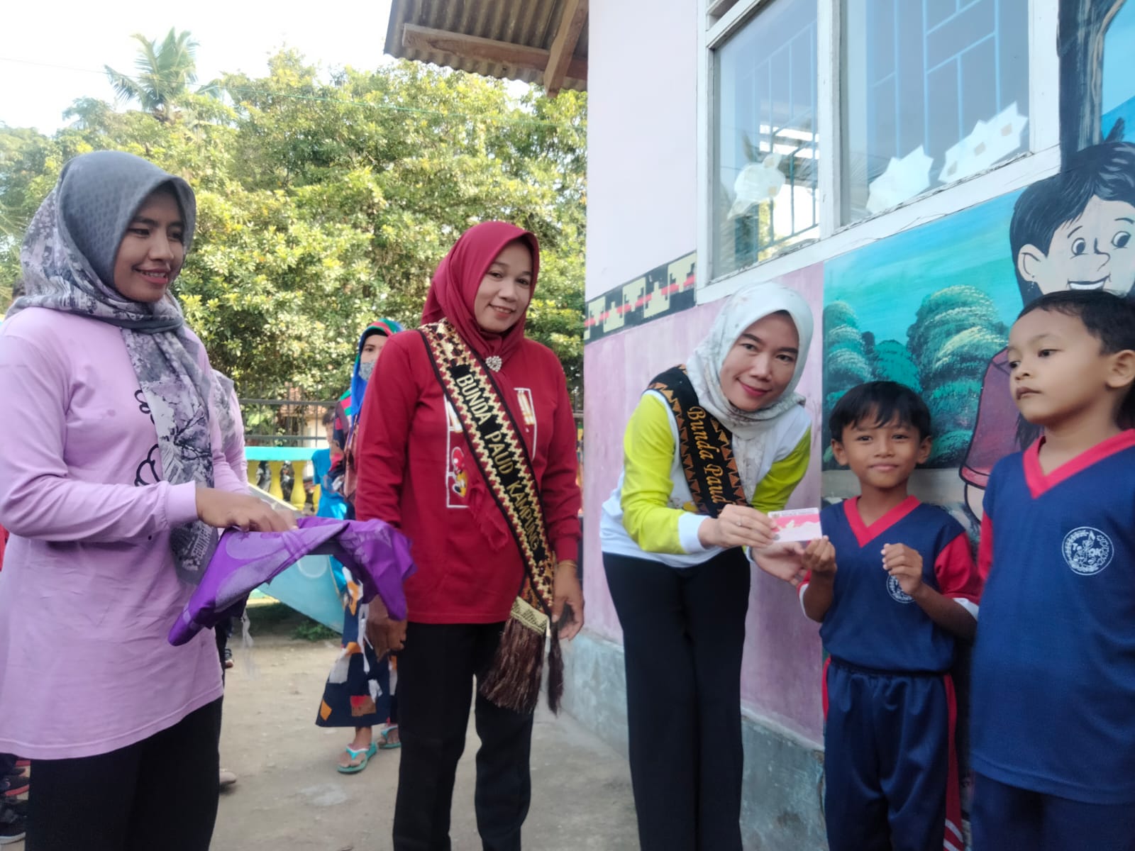 Pembagian KIA di LPMK Kampung Simpang Agung Dusun II  (Selasa, 14 Maret 2023)