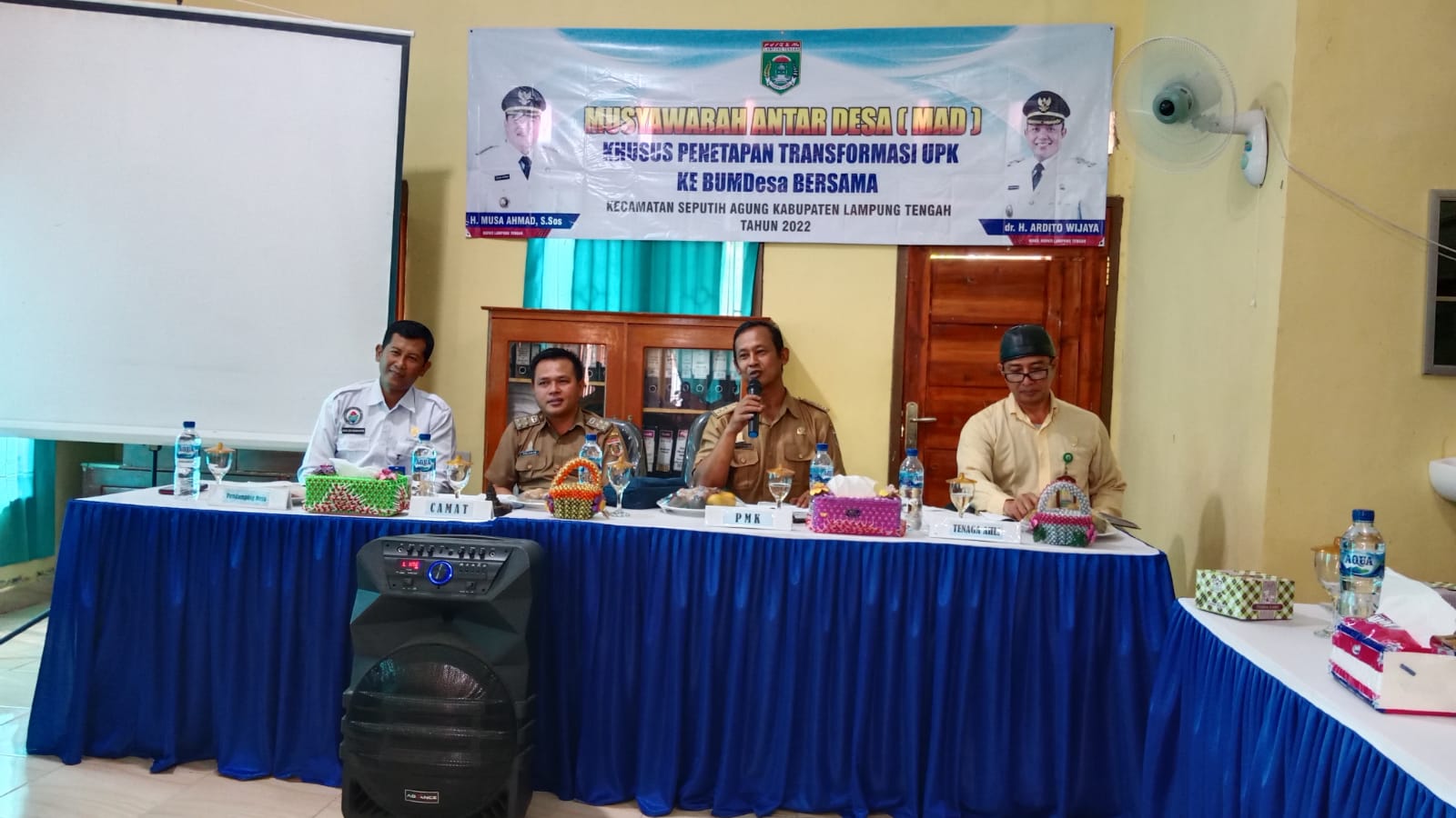 Musyawarah Antar Desa (MAD) Khusus Penetapan Transformasi UPK Ke BUMDesa Bersama Tahun 2022