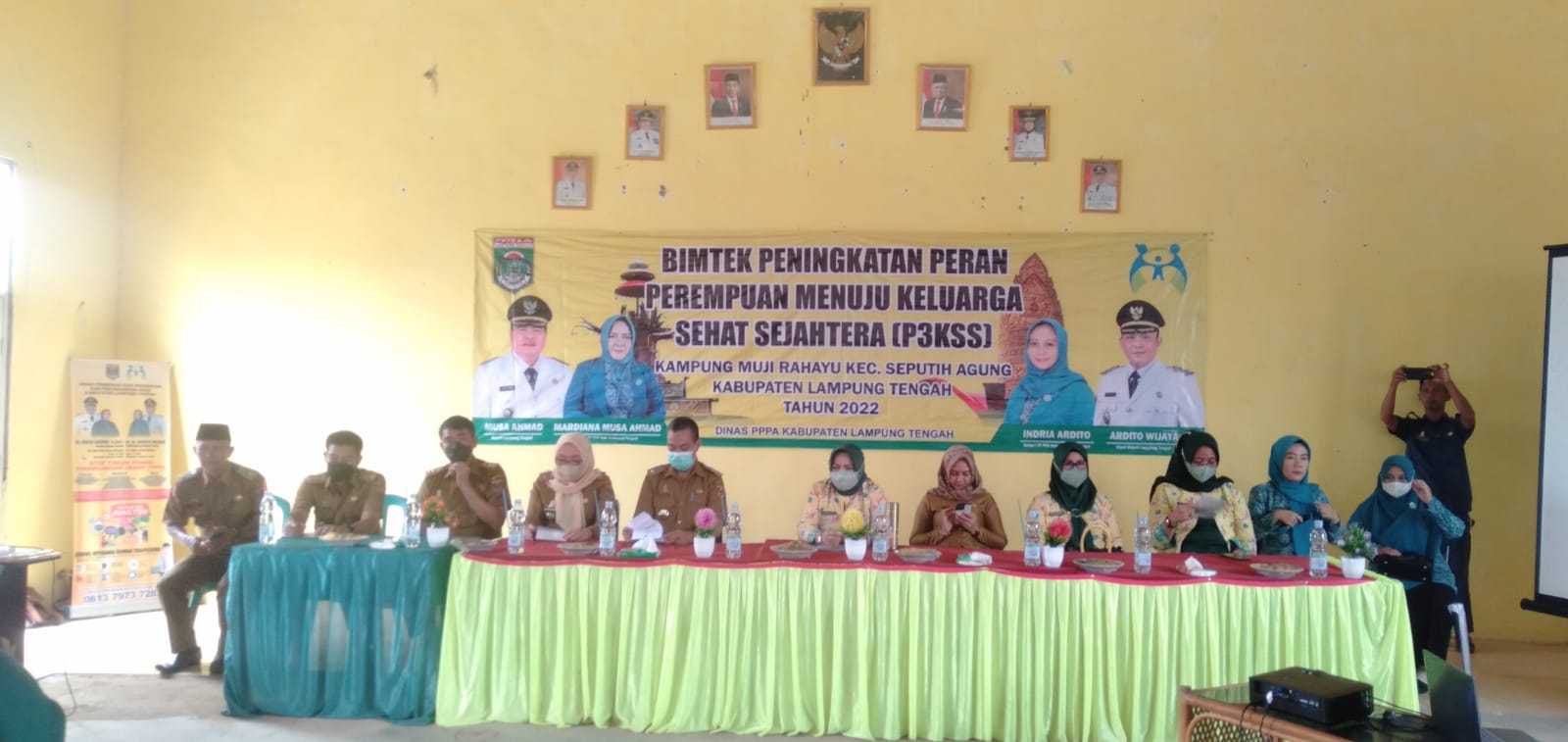 Bimtek Peningkatan Peran Perempuan Menuju Keluarga Sehat Sejahtera (P3KSS) di Kampung Muji Rahayu