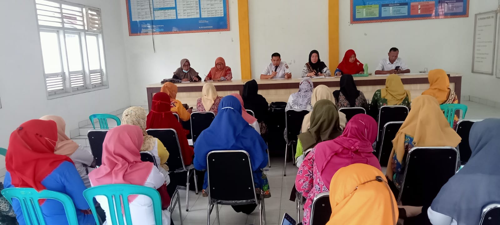 Rapat PKK di Aula Kecamatan Seputih Agung (Kamis, 08 September 2022)