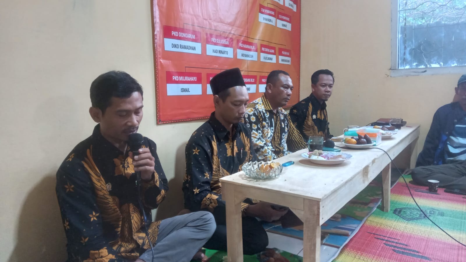 Menghadiri Sosialisasi Tahapan Pemilu di Panwas Kec. Seputih Agung (Jumat, 03 November 2023)