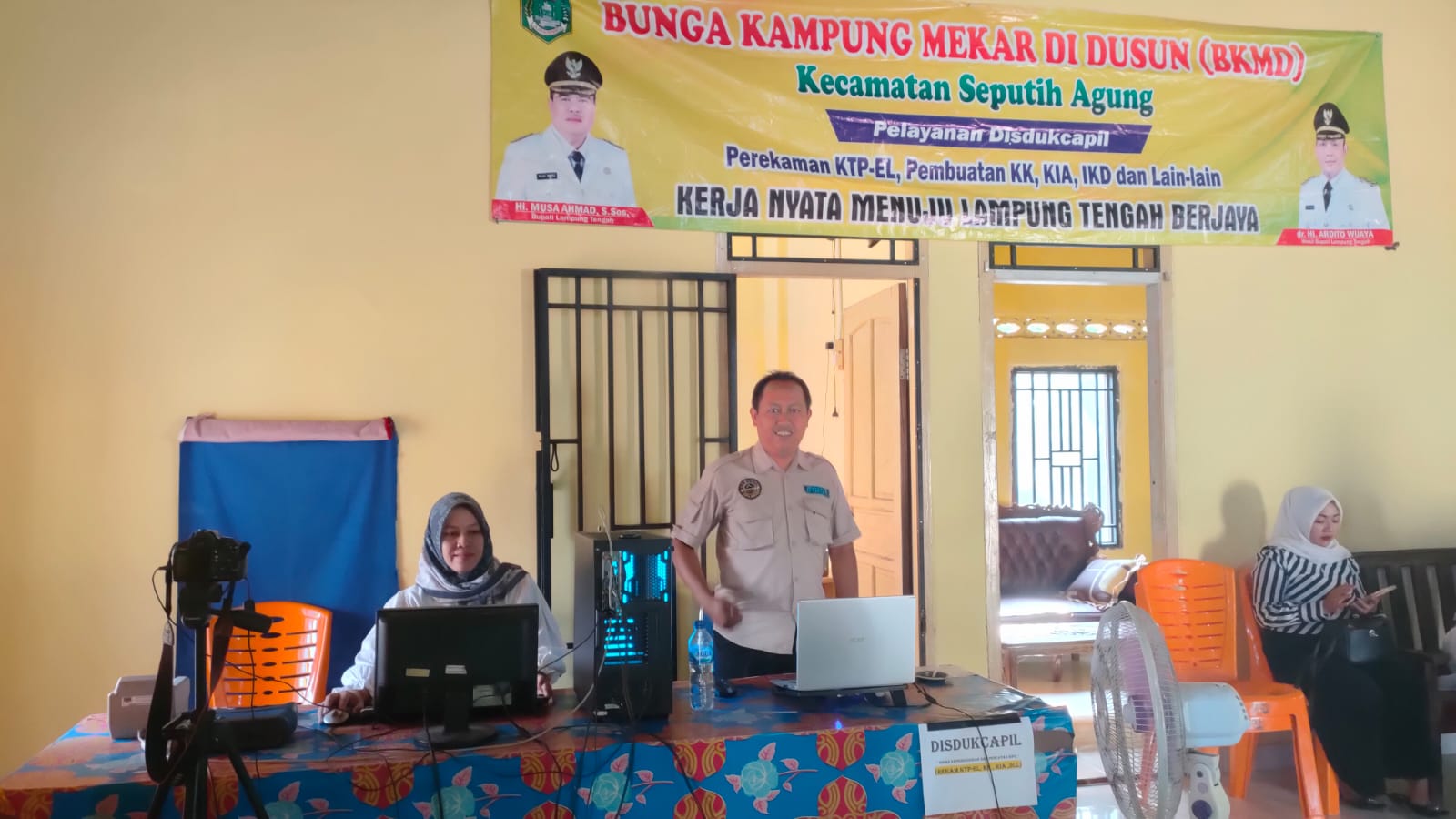 Bunga Kampung Mekar di Dusun (BKMD) di Kampung Endang Rejo (Kamis, 07 September 2023)