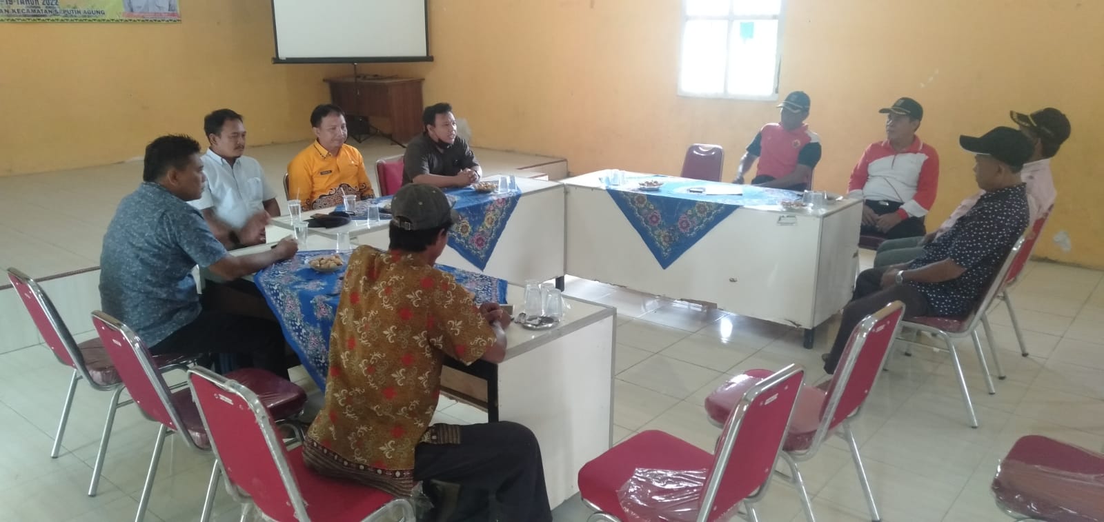 Evaluasi dan Monitoring SPJ DD dan ADK Tahap 1 tahun 2022 di Kampung Sulusuban