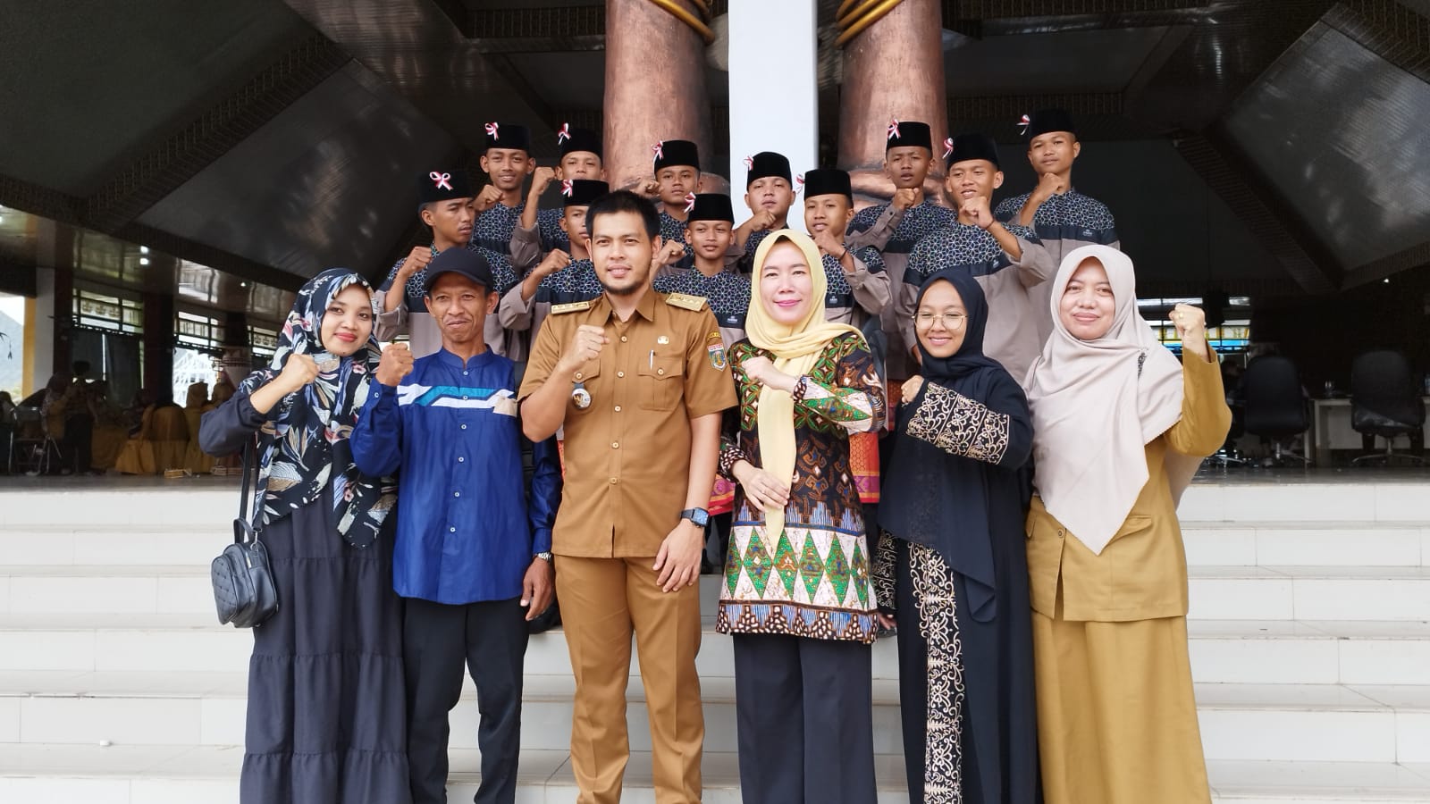 Menghadiri Lomba LASQI Tingkat Kabupaten Lampung Tengah tahun 2022 di Nuwo Balak Gunung Sugih (Selasa-Rabu/ 15-16 November 2022 