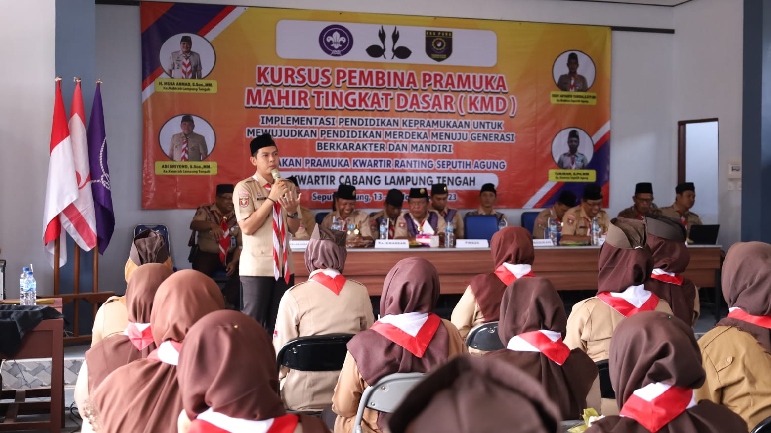 Kursus Pembina Pramuka Mahir Tingkat Dasar (KMD) (Jum'at (17 November 2023)