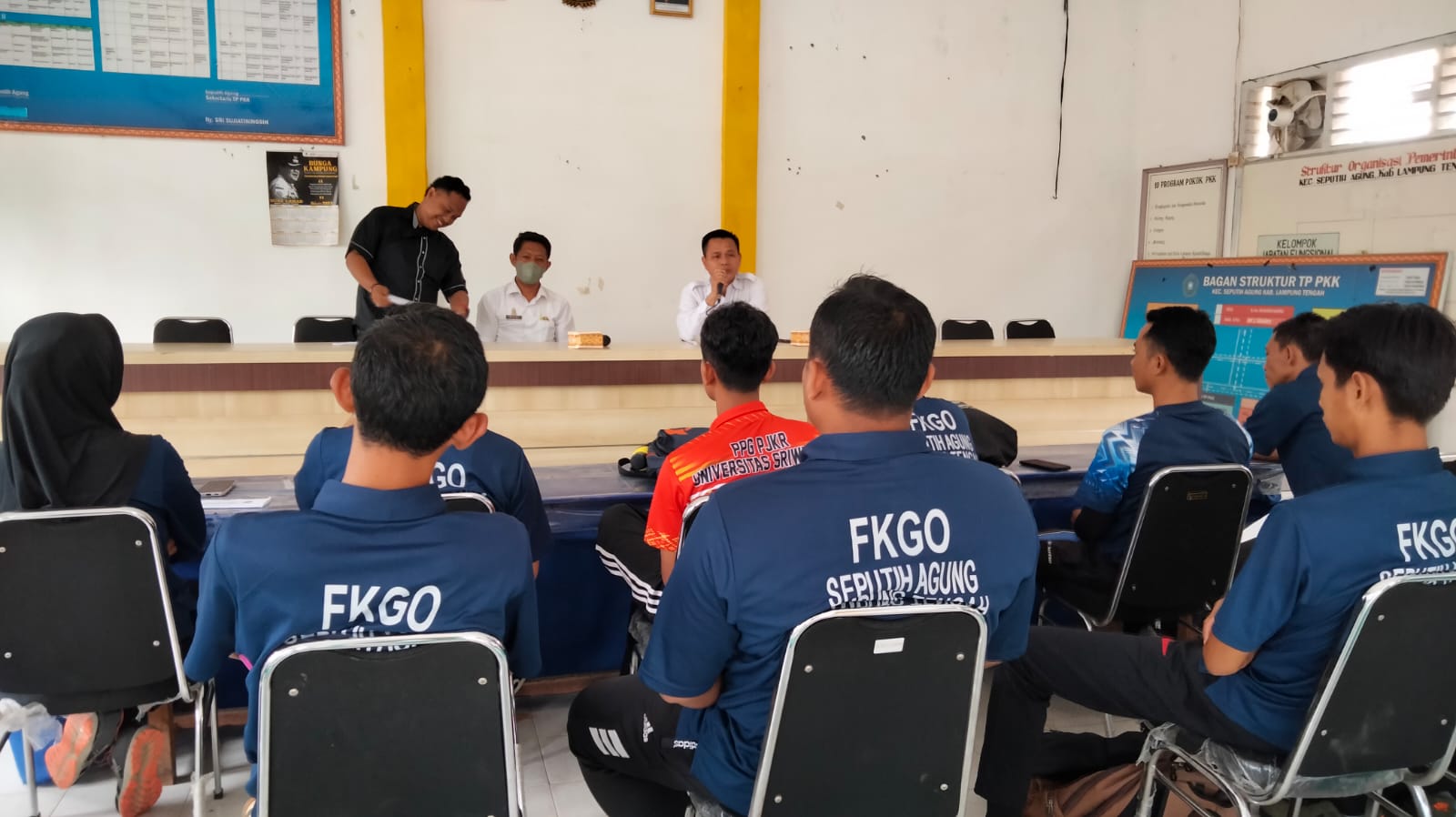 -	Rapat Pendataan lintas sektoral keolahragaan di Aula Kecamatan Seputih Agung (kamis, 02 Maret 2023)