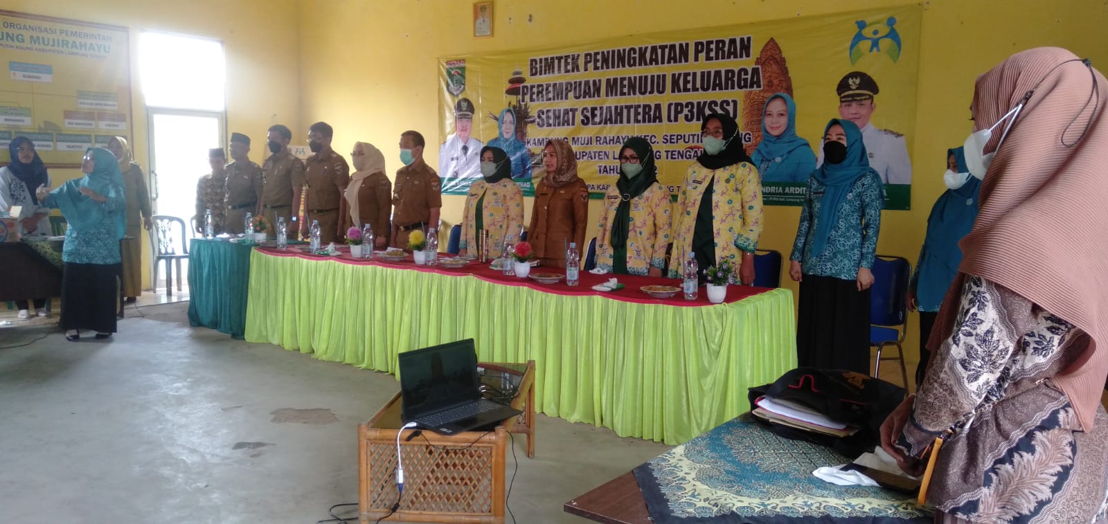 Bimtek Peningkatan Peran Perempuan Menuju Keluarga Sehat Sejahtera (P3KSS) di Kampung Muji Rahayu