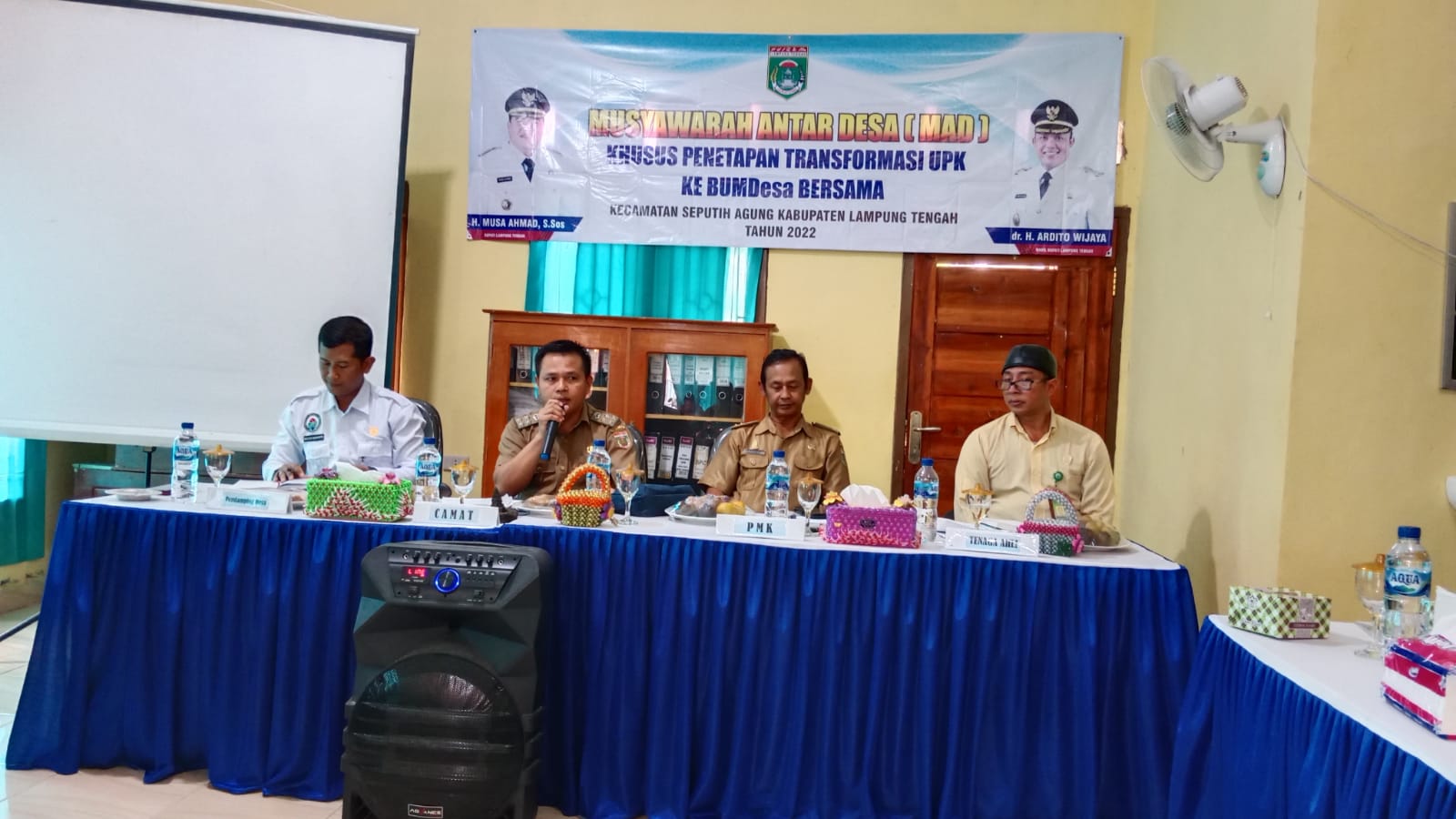 Musyawarah Antar Desa (MAD) Khusus Penetapan Transformasi UPK Ke BUMDesa Bersama Tahun 2022