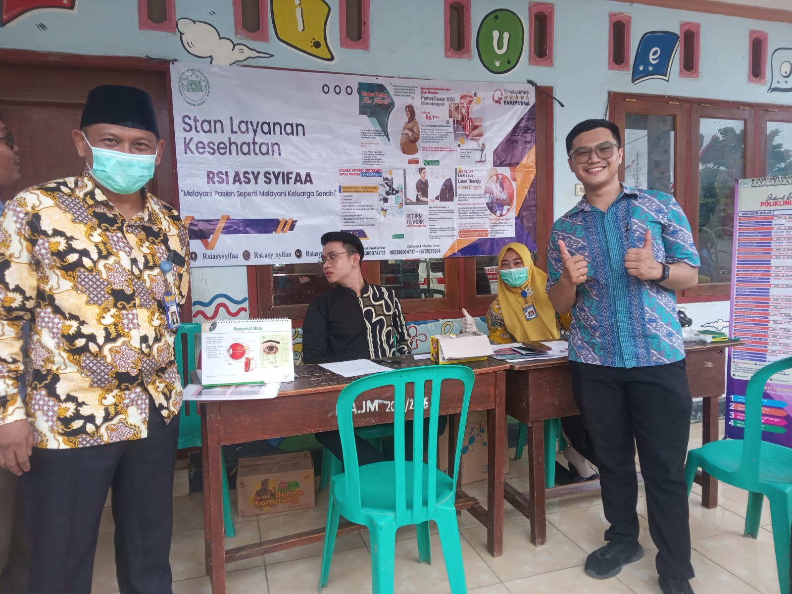 Bunga Kampung Mekar di Dusun (BKMD) di Kampung Gayau Sakti (Kamis, 22Juni 2023)