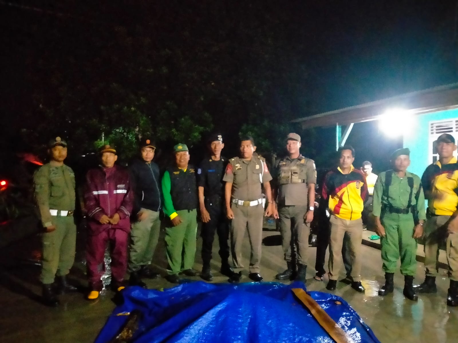 Cek Lokasi rumah yang terkena angin putting beliung dan gotong royong di Kampung Gayau Sakti dan Muji Rahayu (Selasa, 04 April 2023)