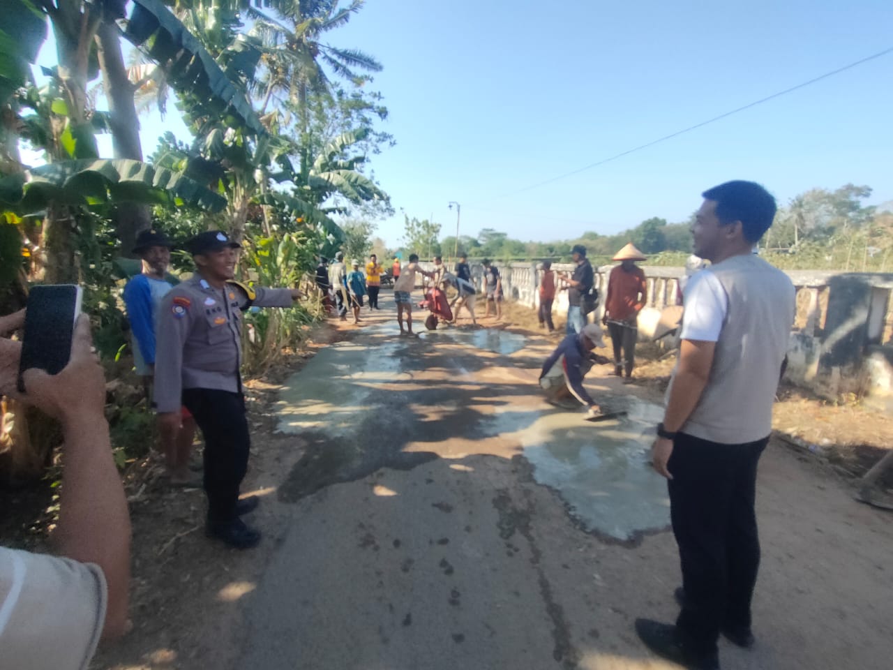 Bunga Kampung Mekar di Dusun (BKMD) di Kampung Simpang Agung (Jum'at, 22 September 2023)