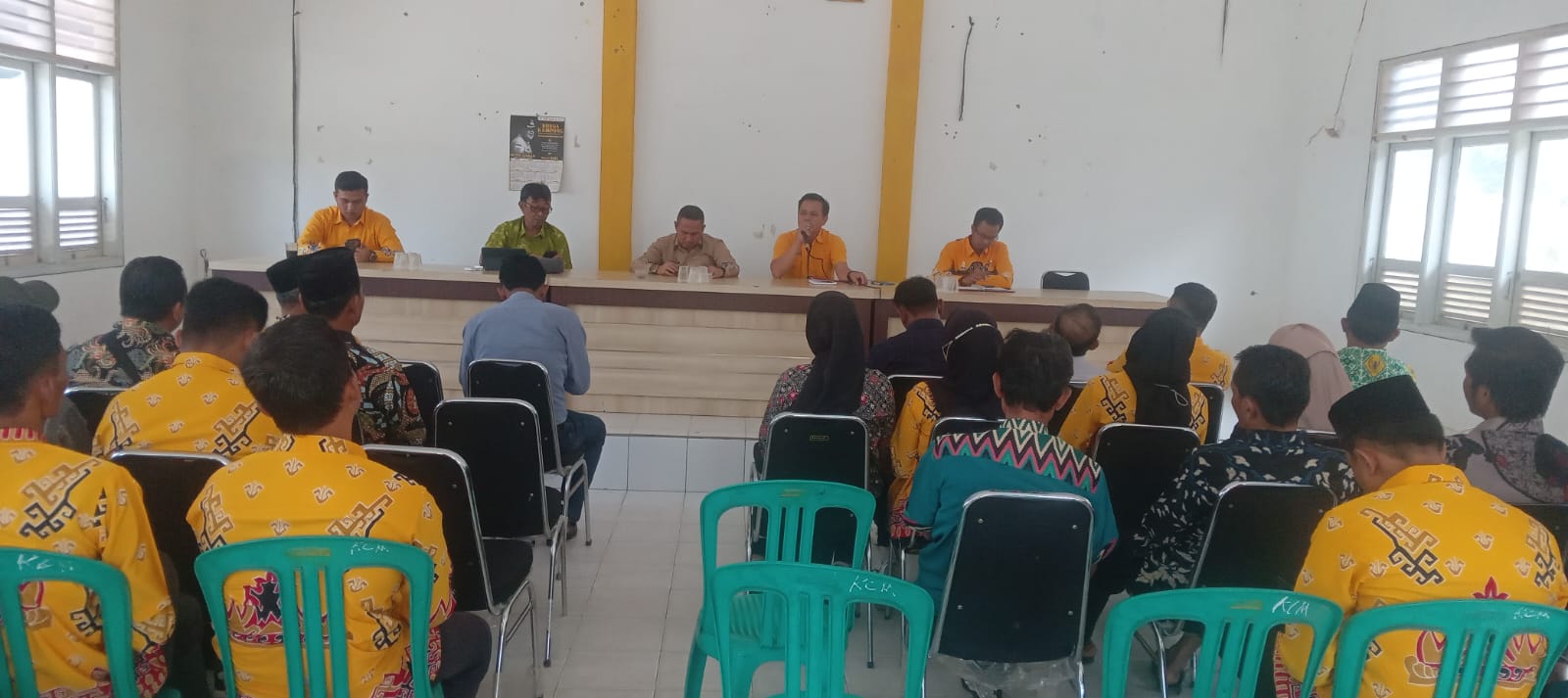 Pembinaan aparatur kampung se kecamatan seputih agung di aula kecamatan seputih agung ( Jum'at, 08 September 2023)