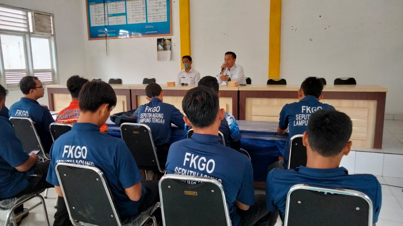 -	Rapat Pendataan lintas sektoral keolahragaan di Aula Kecamatan Seputih Agung (kamis, 02 Maret 2023)