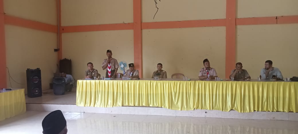 Rapat Pembentukan Panita HUT RI ke-77 di Balai Kampung Dono Arum