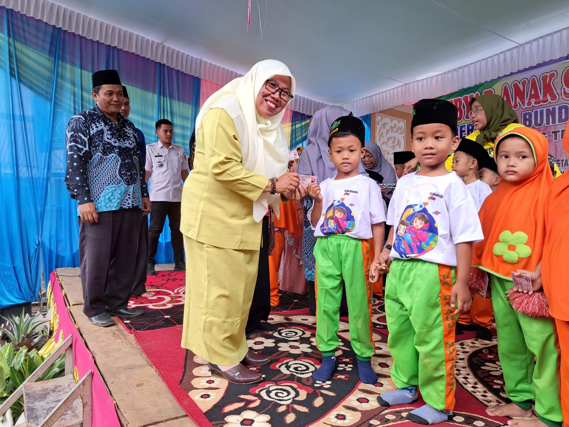 Gebyar Anak Sholeh IGRA PC Seputih Agung di RA. Daarul Muttaqin Kampung Gayau Sakti dan Pembagian KIA (Kamis, 02 Maret 2023)