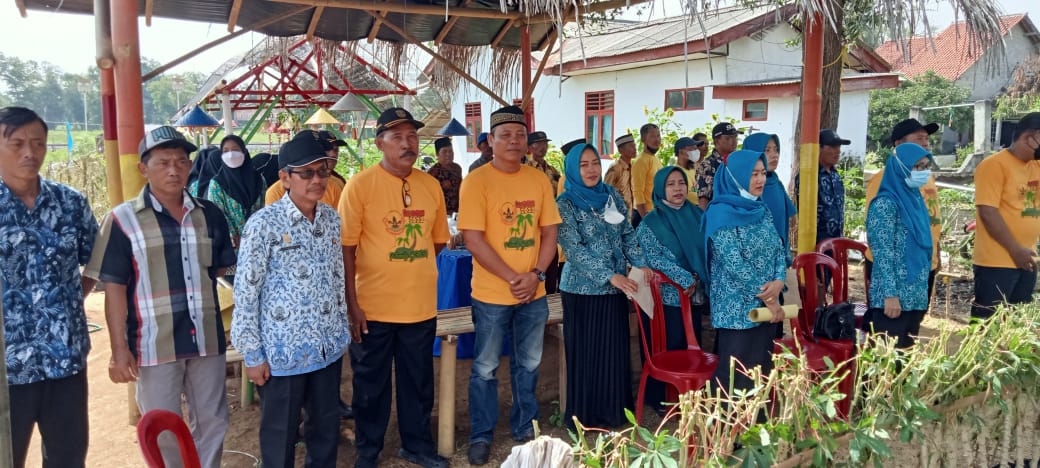 Halal BIhalal serta peresmian Hidroponik Park dan Argo Edukasi Kampung Sulusuban, yang dihadiri oleh Ibu Ketua TP. PKK Kabupaten Lampung Tengah atau Ketua FKWT Berjaya Kabupaten Lampung Tengah di Kampung Sulusuban