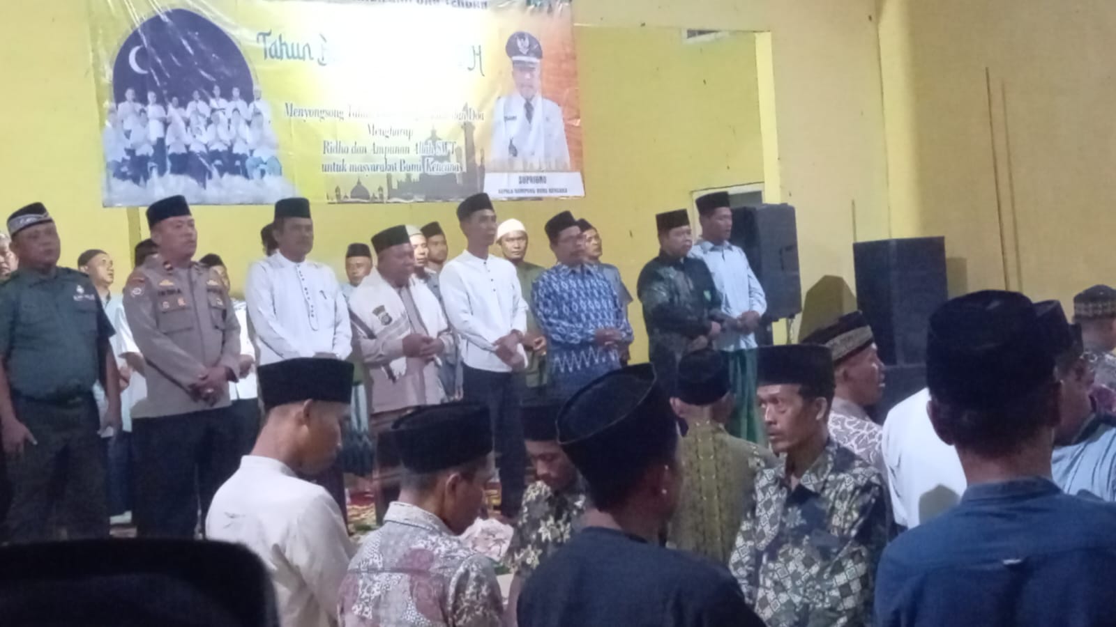 Mengahdiri Undangan Pengajian dalam Rangka memperingati Bulan Muharom di Balai Kampung Bumi Kencana (Jum'at, 26 Juli 2024)