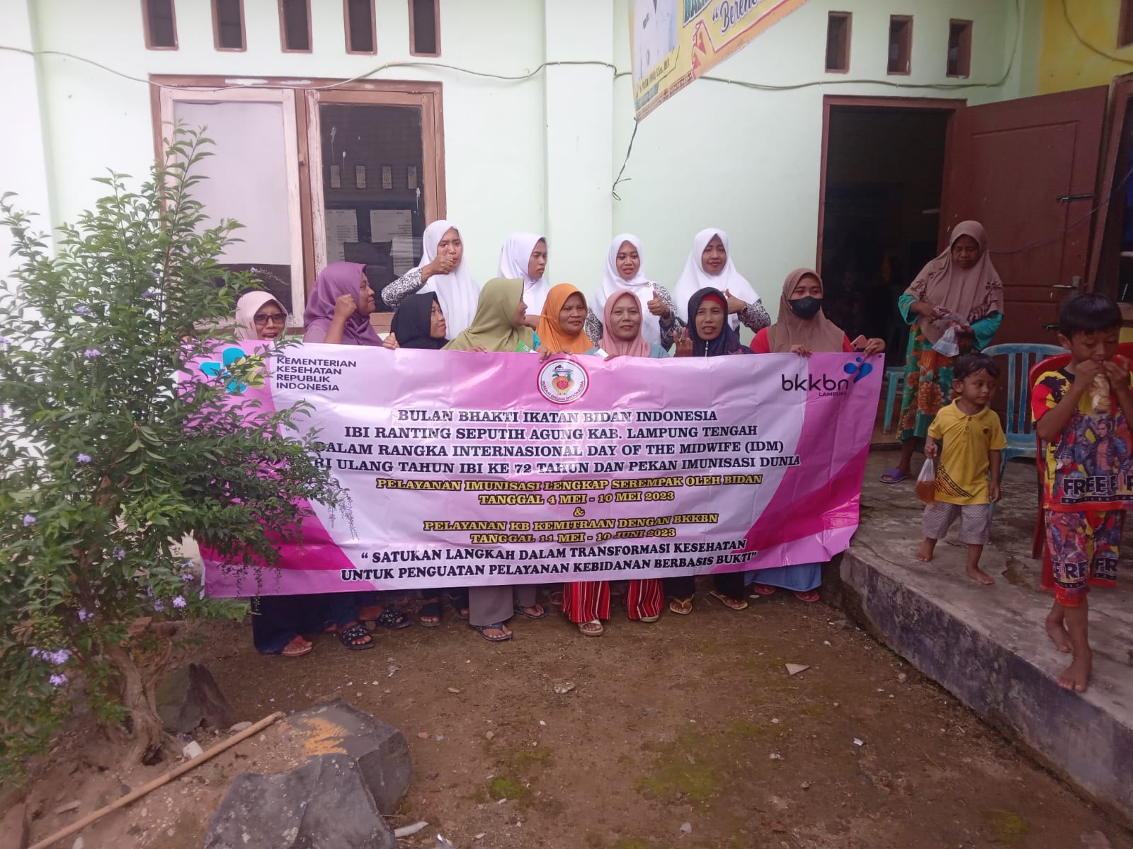 Bunga Kampung Mekar di Dusun (BKMD) di Kampung Gayau Sakti (Kamis, 22Juni 2023)