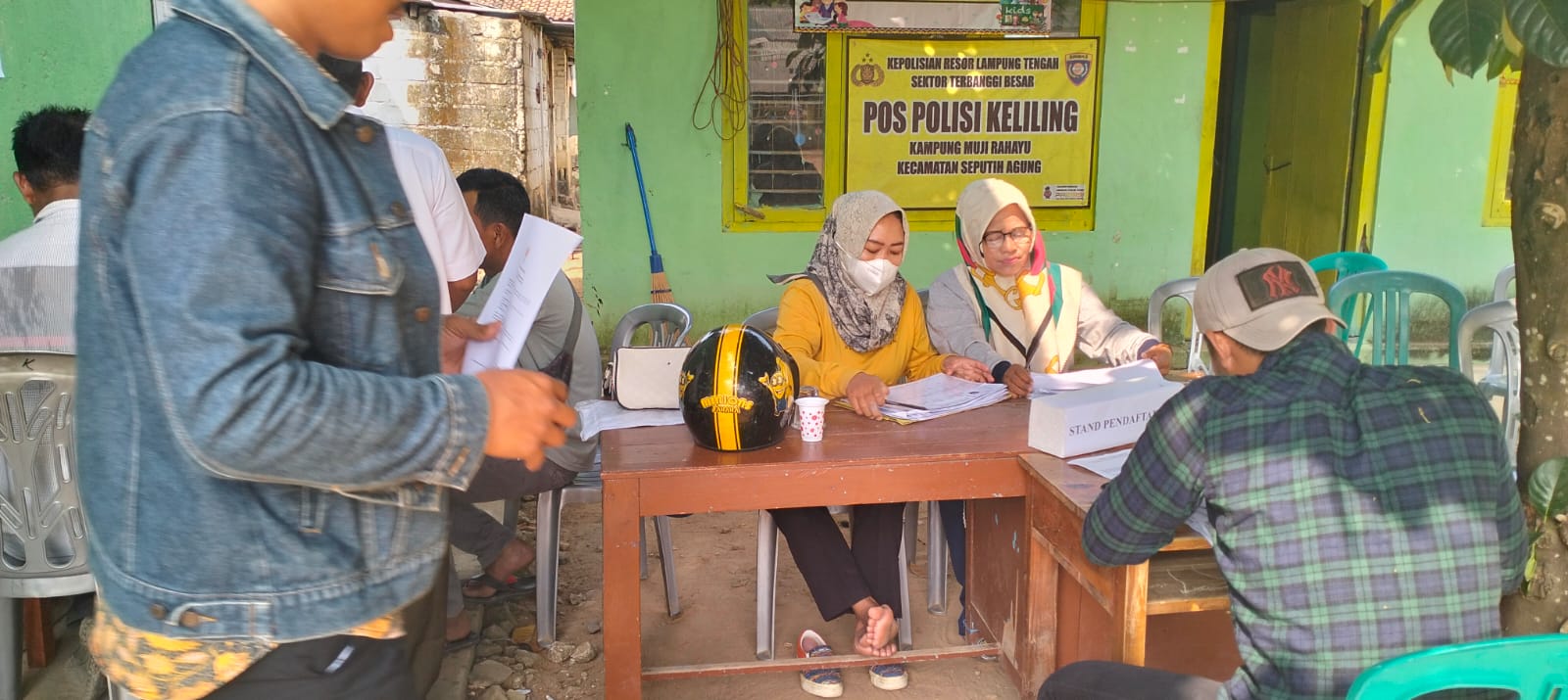 Bunga Kampung Mekar di Dusun (BKMD) di Kampung Muji Rahayu (Kamis, 10 Agustus 2023)