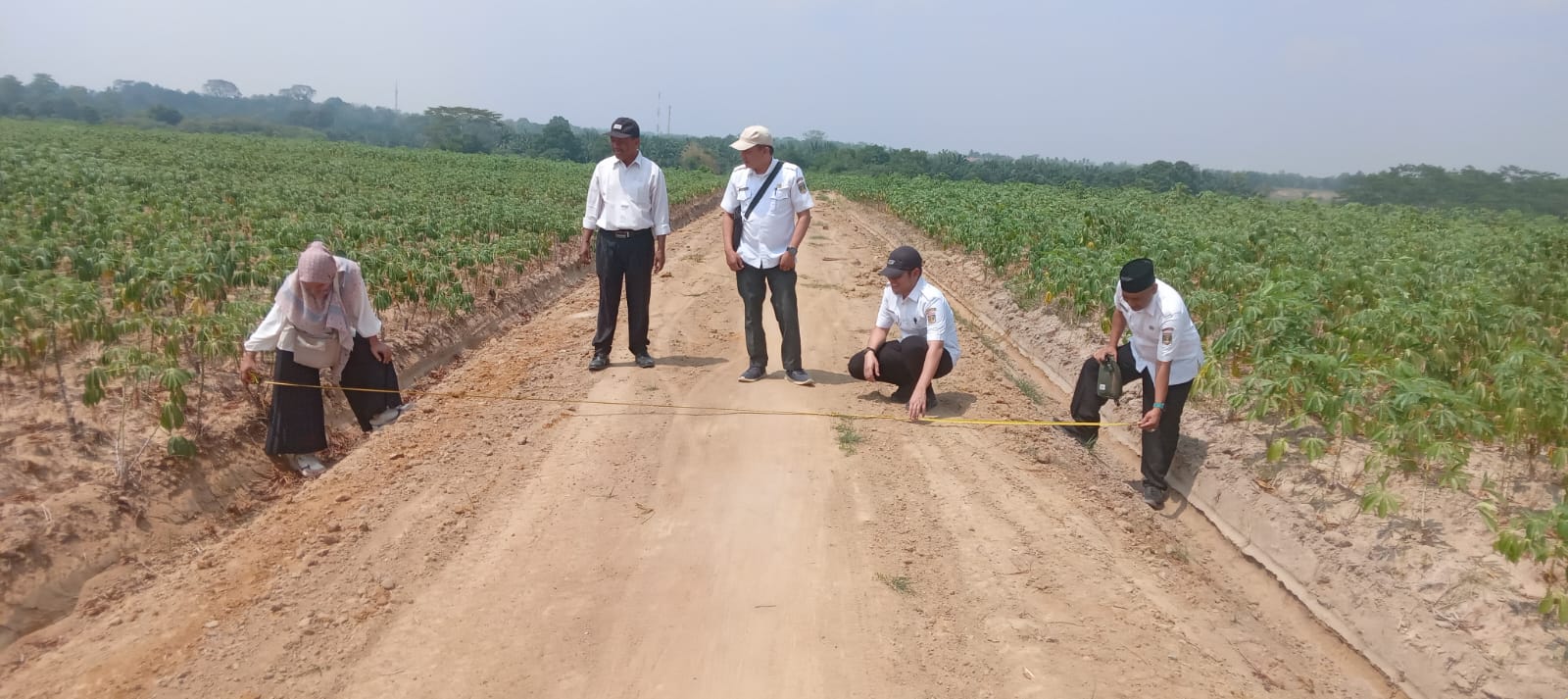 Monev di kampung Simpang Agung (Rabu, 30 Agustus 2023)