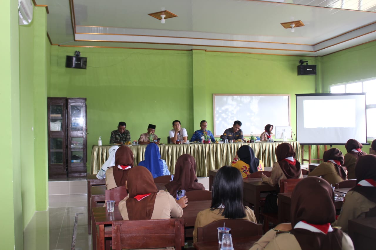 Pembinaan dan sosialisasi satuan karya Pramuka di SMA N 1 Seputih Agung (Jum'at, 17 Februari 2023)