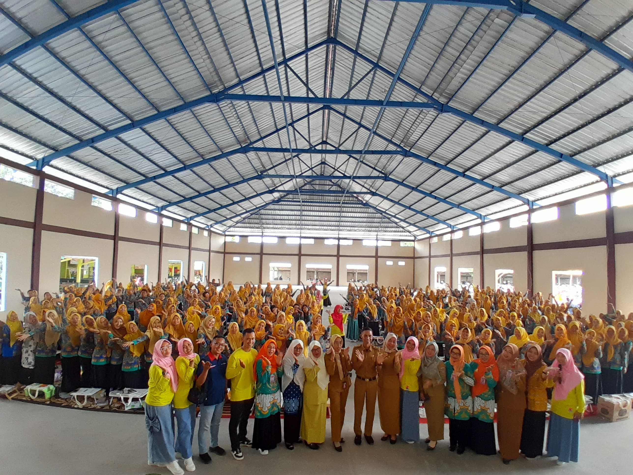 Menghadiri Undangan Workshop Mewrnai PAUD di SMAN  Seputih Agung (selasa, 30 Juli 2024)