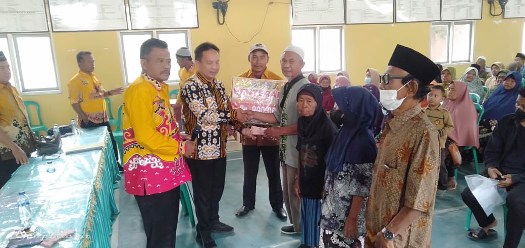 Penyaluran Bantuan Langsung Tunai Dana Kampung (BLT-DK) Tahun 2022 Kampung Fajar Asri, Muji Rahayu, Bumi Kencana dan Simpang Agung (Jum'at, 09 Desember 2022)