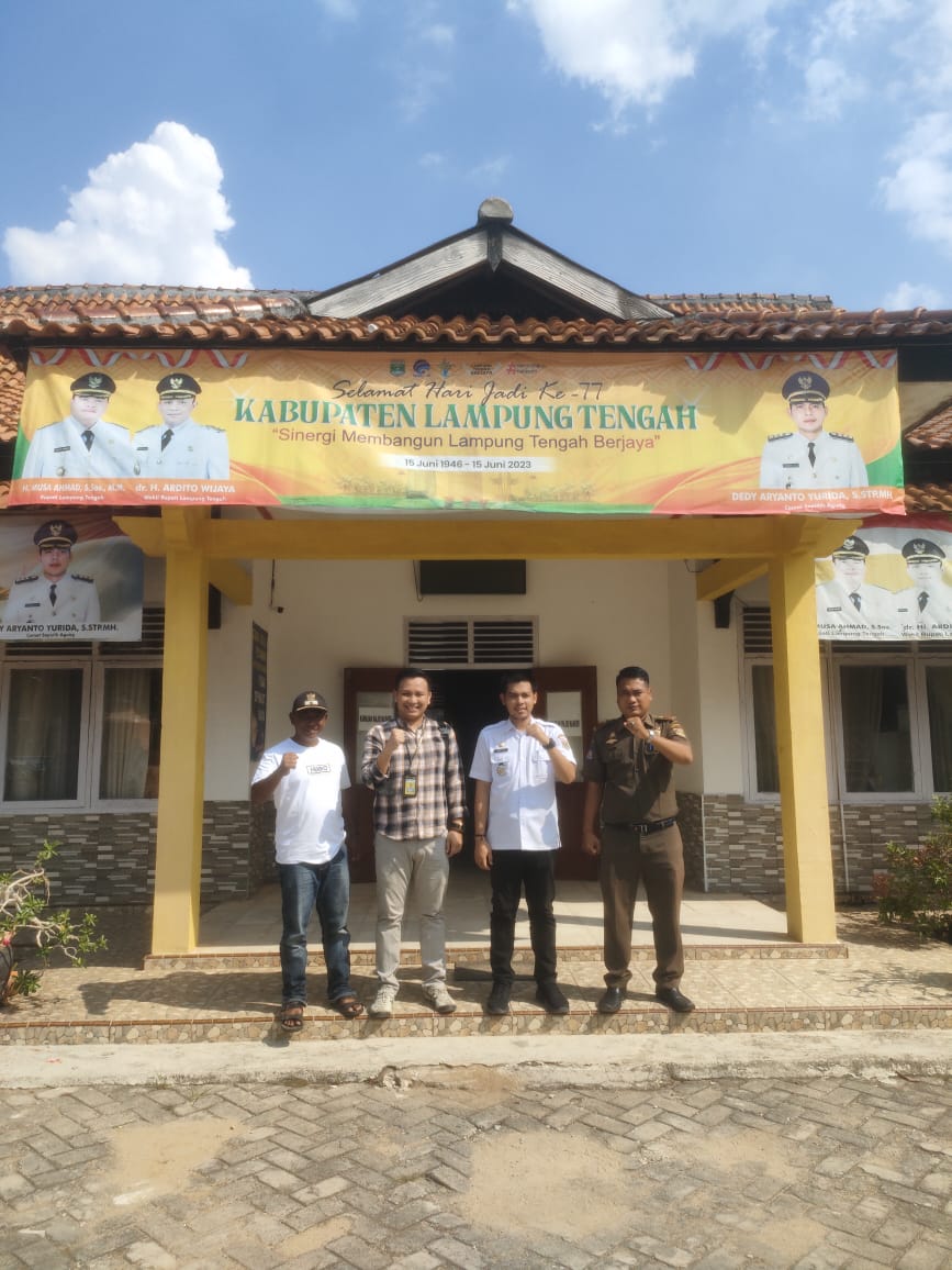 kunjungan BPN Lampung Ke Kantor Kecamtan Seputih Agung (Kamis, 10 Agustus 2023)