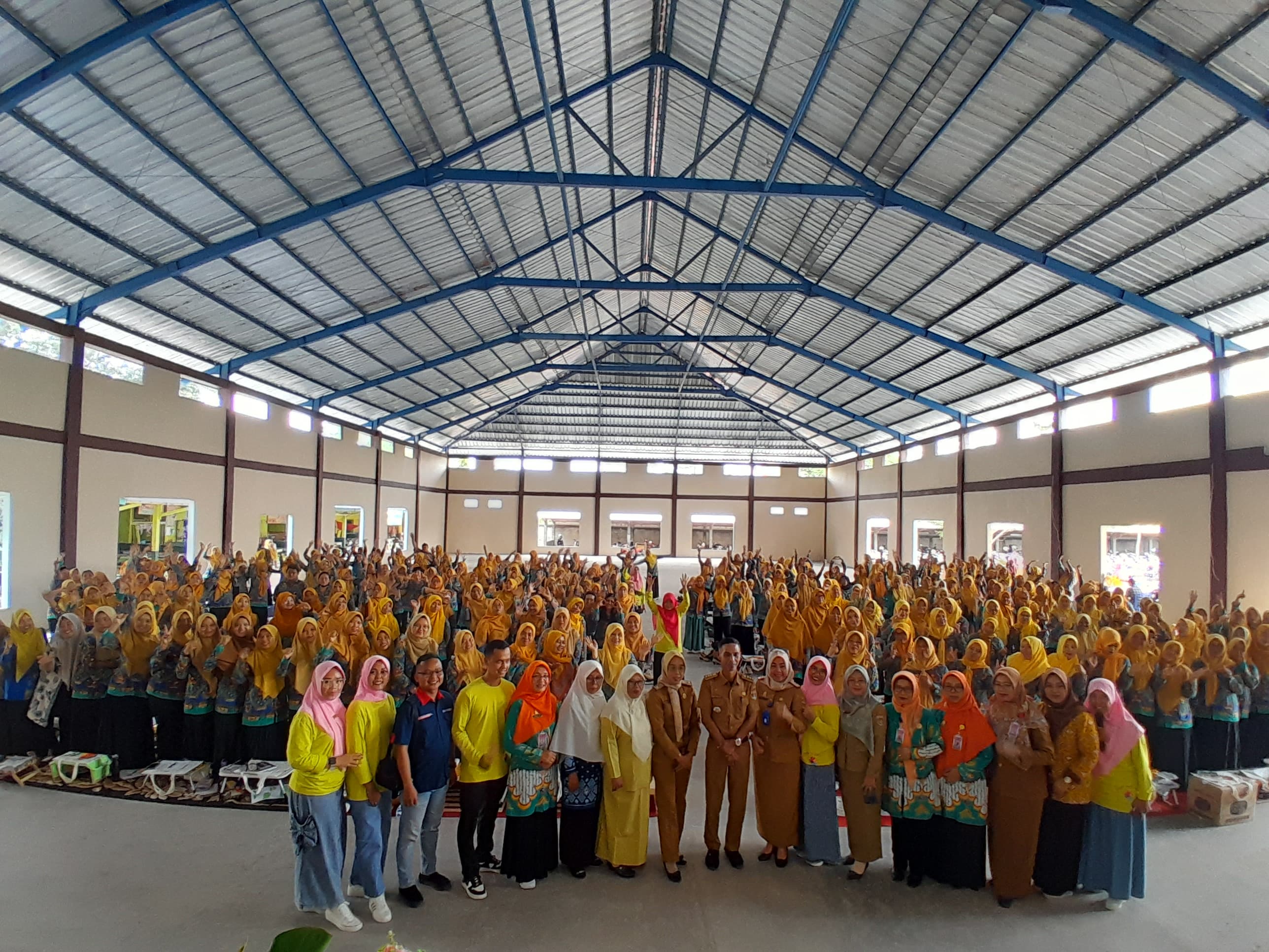 Menghadiri Undangan Workshop Mewrnai PAUD di SMAN  Seputih Agung (selasa, 30 Juli 2024)