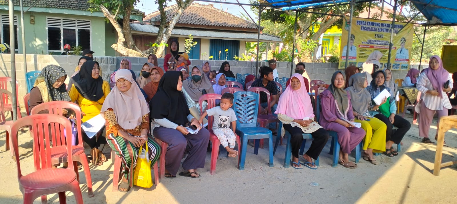 Bunga Kampung Mekar di Dusun (BKMD) di Kampung Endang Rejo (Kamis, 07 September 2023)