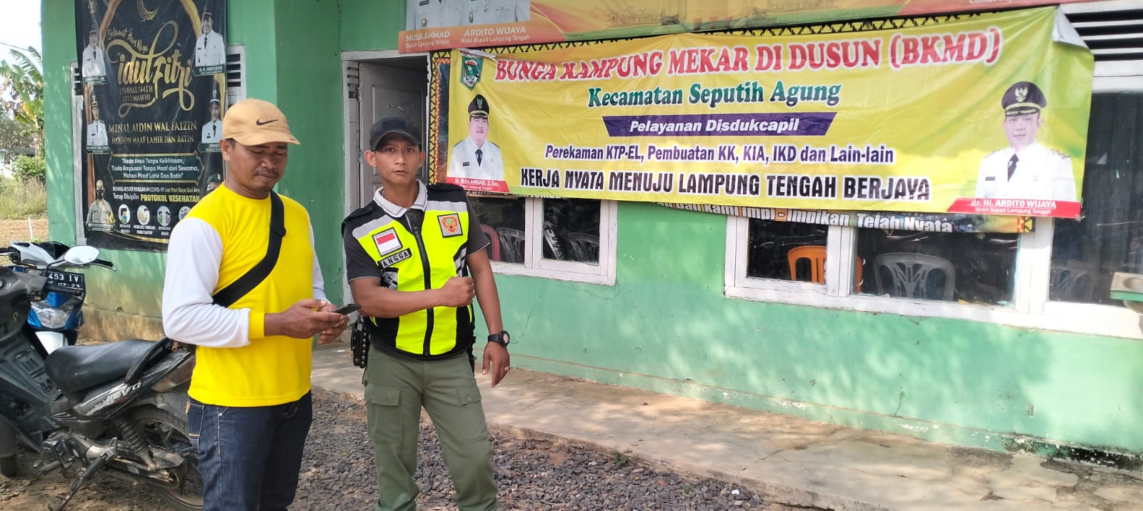 Bunga Kampung Mekar di Dusun (BKMD) di Kampung Muji Rahayu (Kamis, 10 Agustus 2023)