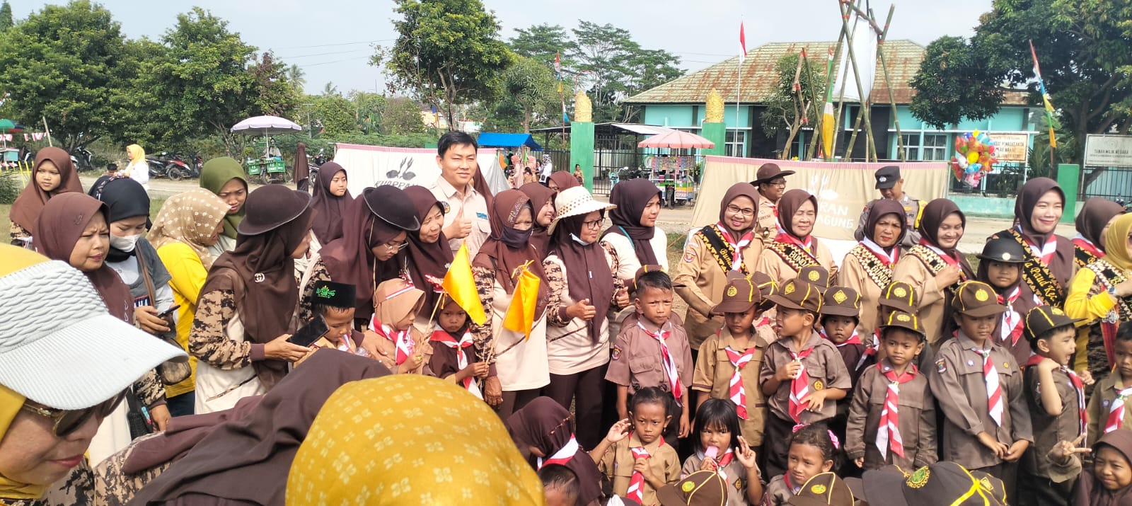 Gerakan Hari Anak Nasional di Lapangan Dono Arum (Sabtu, 13 Agustus 2023)