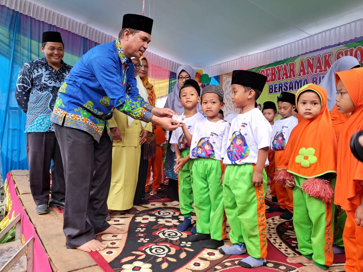 Gebyar Anak Sholeh IGRA PC Seputih Agung di RA. Daarul Muttaqin Kampung Gayau Sakti dan Pembagian KIA (Kamis, 02 Maret 2023)