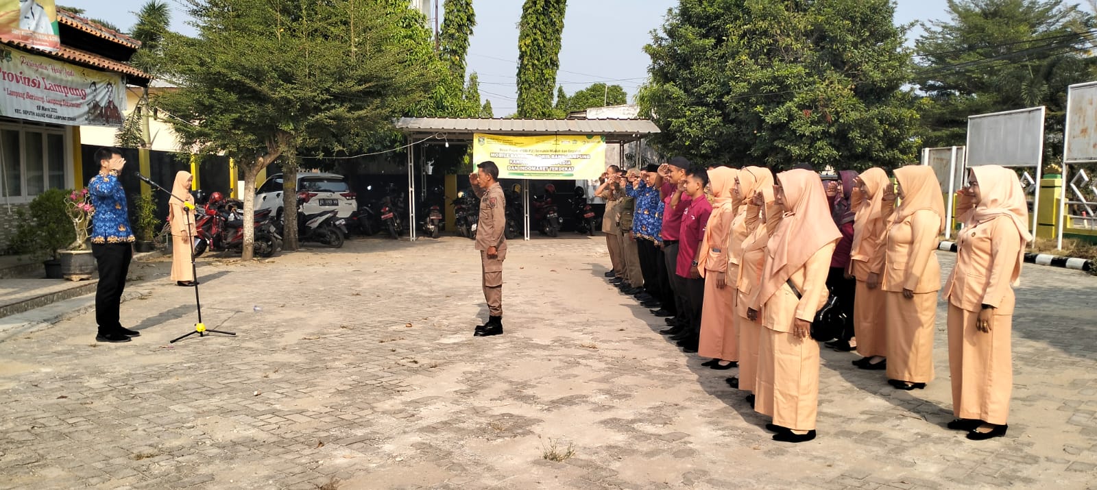 Apel mingguan sekaligus memperingati Hari Kesaktian Pancasila (Senin, 02 Oktober 2023)