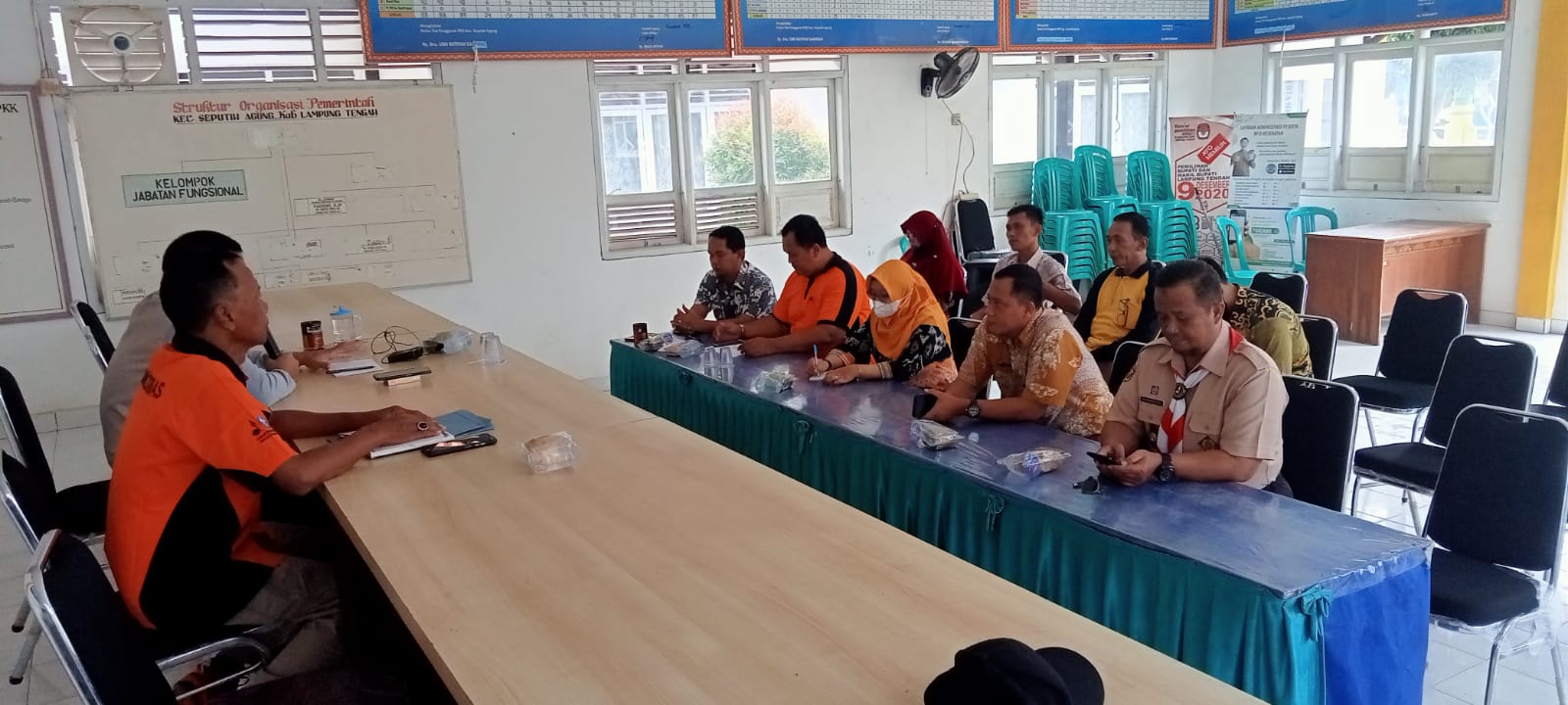 Rapat Persiapan Pra Musran ke-8 Kwaran Seputih Agung di Aula Kecamatan Seputih Agung (Jum'at, 02 September 2022)