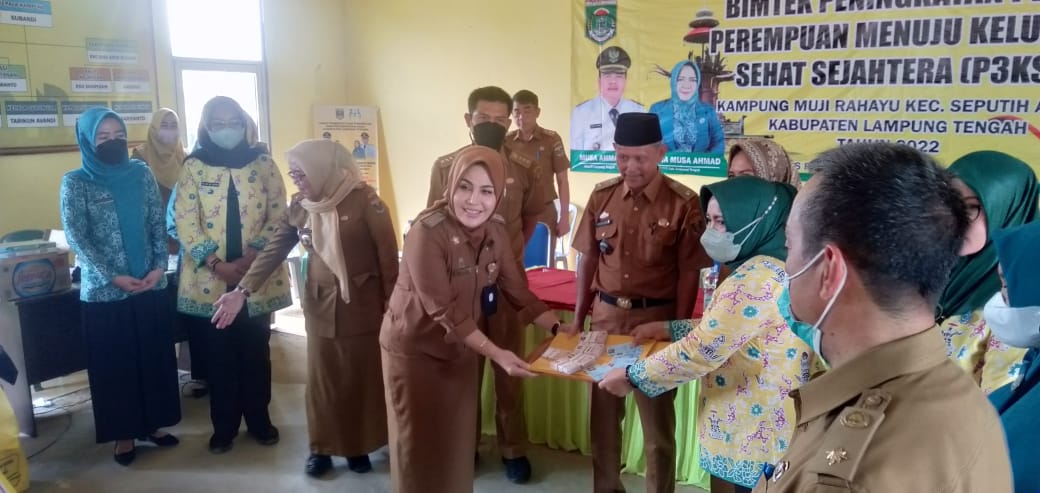 Bimtek Peningkatan Peran Perempuan Menuju Keluarga Sehat Sejahtera (P3KSS) di Kampung Muji Rahayu