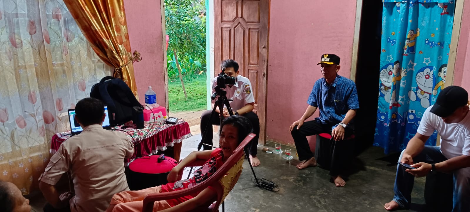 Bunga Kampung Mekar di Dusun Kampung Bumi Kencana (Kamis 11  Mei 2023)