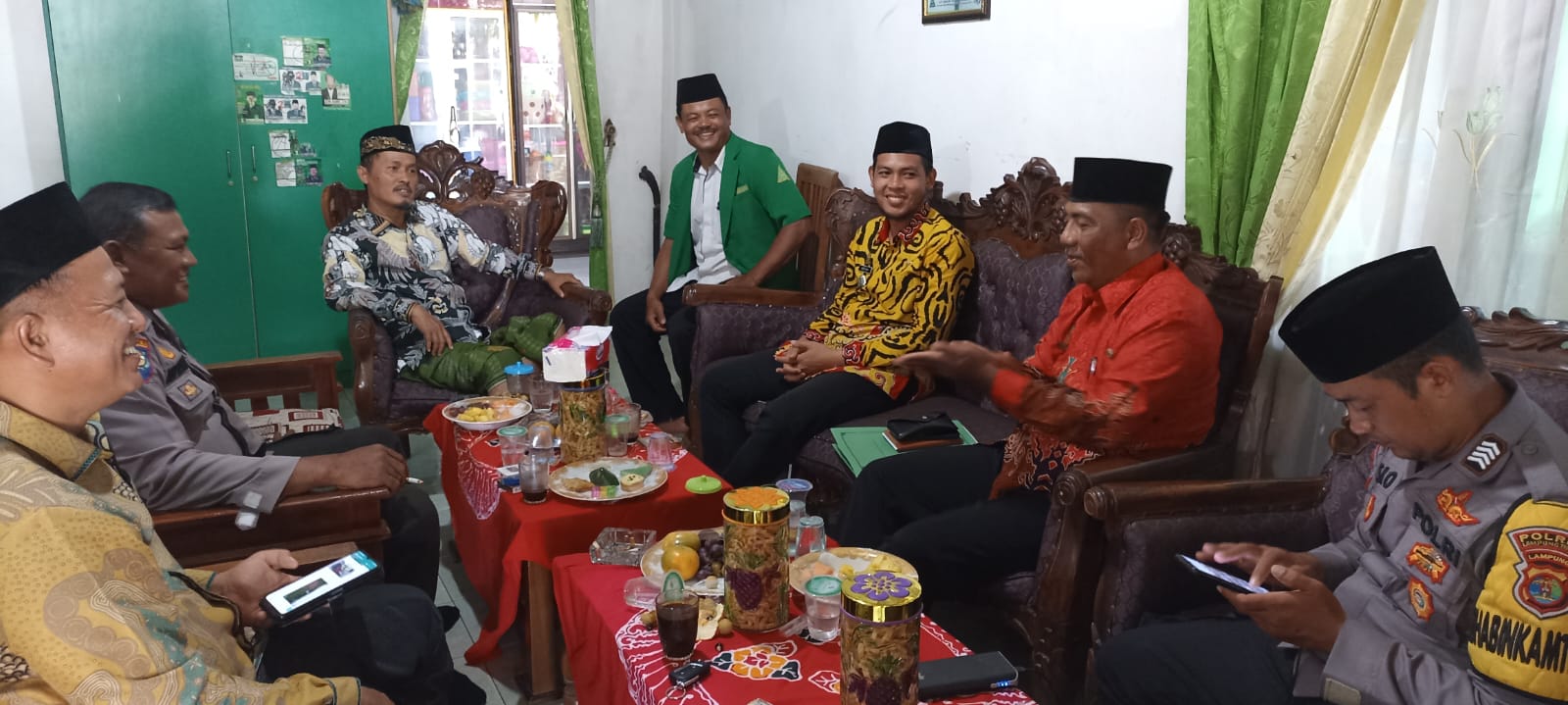 Pembukaan Latihan Kader Muda (LAKMUD), Ikatan Pelajar Putri Nahdlatul Ulama (IPPNU), Pendidikan Latihan Pertama Corb Brigade Pembangunan (CBP) dan Korp Pelajar Putri (KPP) Zona Tengah di Ponpes Tri Bahkti Al-Ikhlas Kampung Bumi Mas (Jum'at, 18 November 2022)