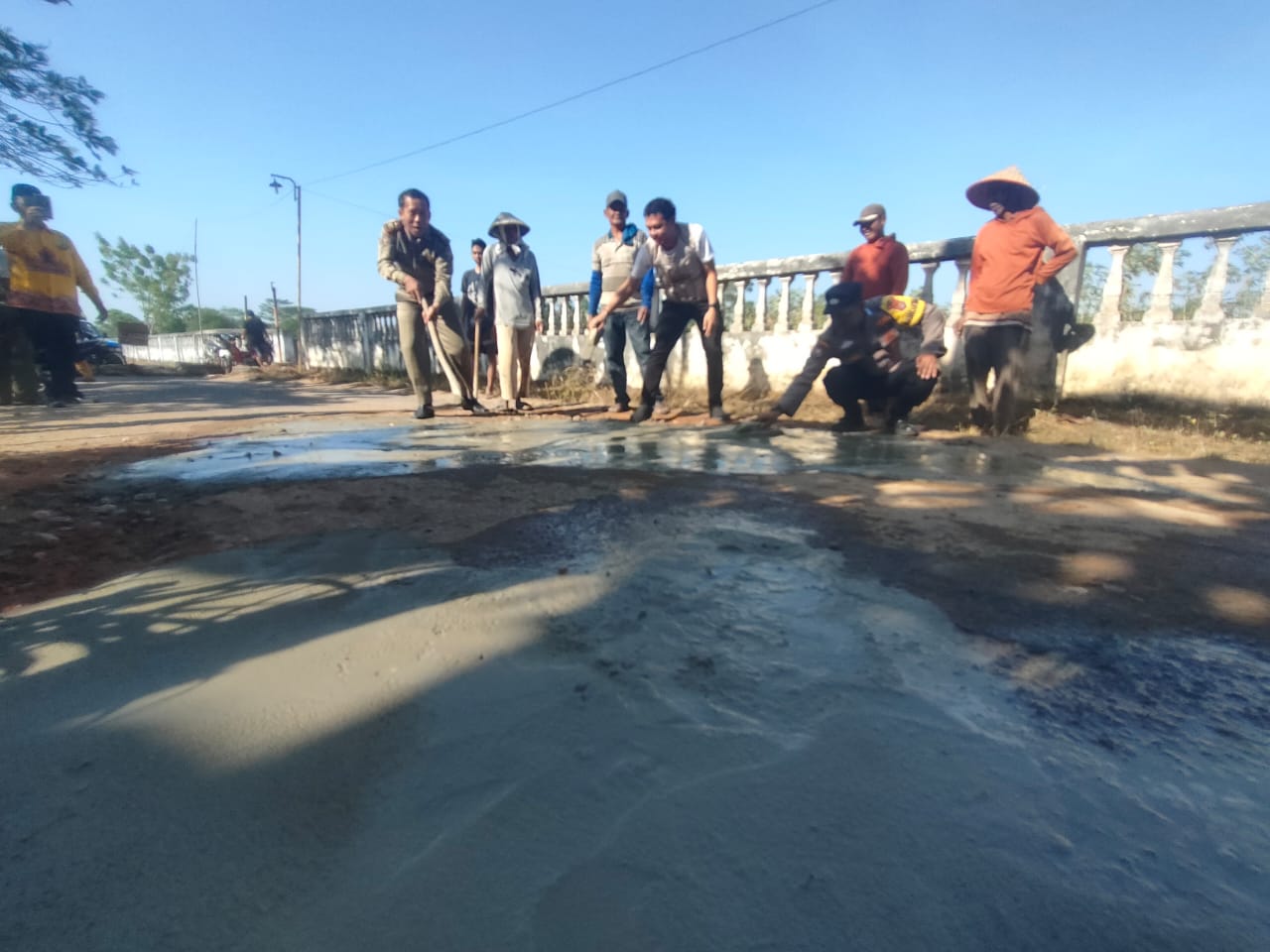 Bunga Kampung Mekar di Dusun (BKMD) di Kampung Simpang Agung (Jum'at, 22 September 2023)