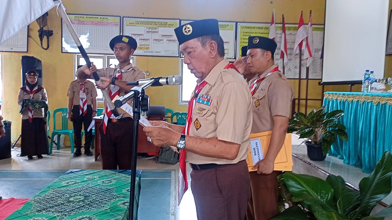 Musyawarah Ranting Ke-VIII Masa Bhakti 2022-2025 Gerakan Pramuka Kwartir Ranting Seputih Agung di Balai Kampung Bumi Kencana (Selasa, 13 September 2022)