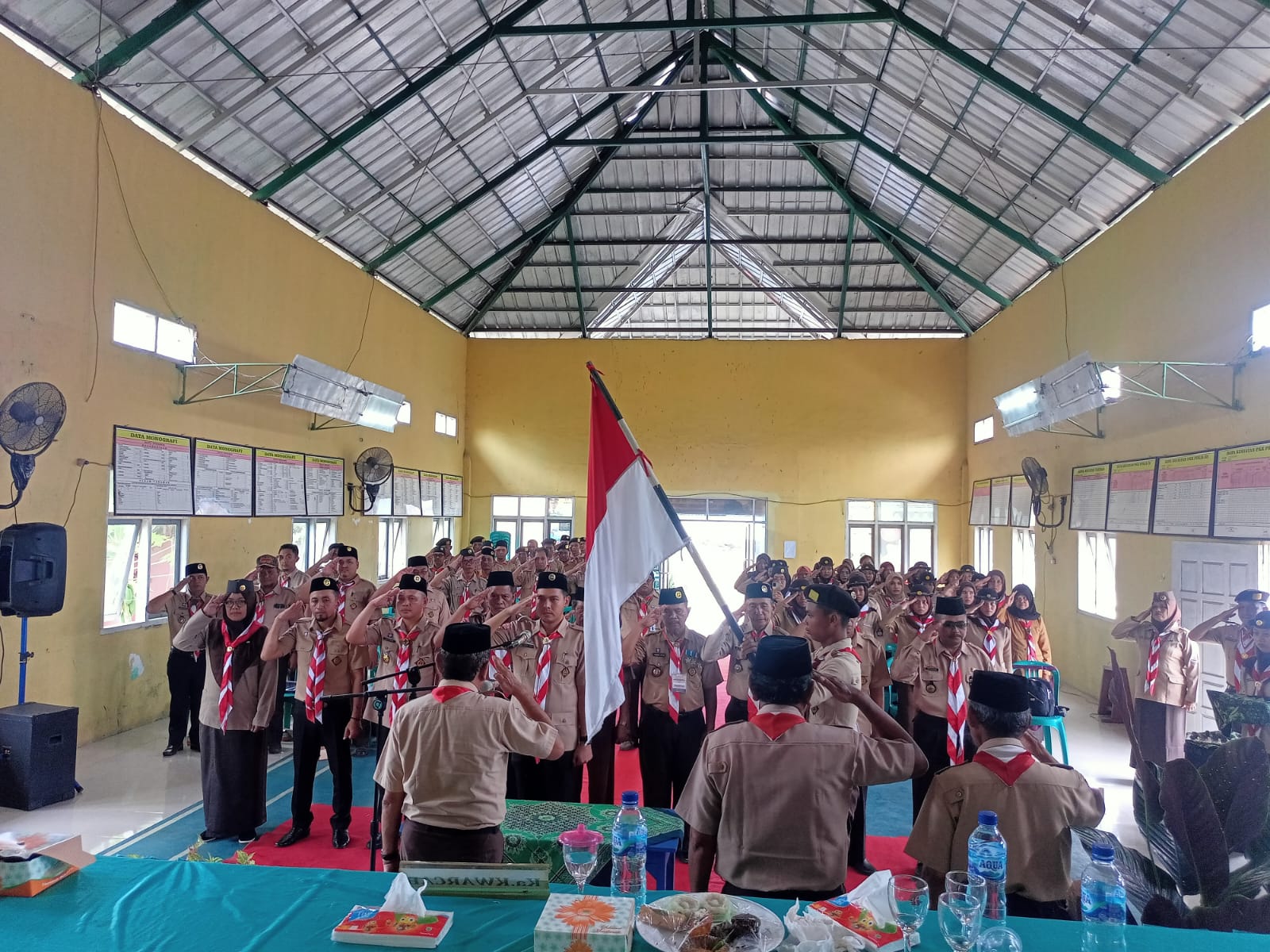 Musyawarah Ranting Ke-VIII Masa Bhakti 2022-2025 Gerakan Pramuka Kwartir Ranting Seputih Agung di Balai Kampung Bumi Kencana (Selasa, 13 September 2022)