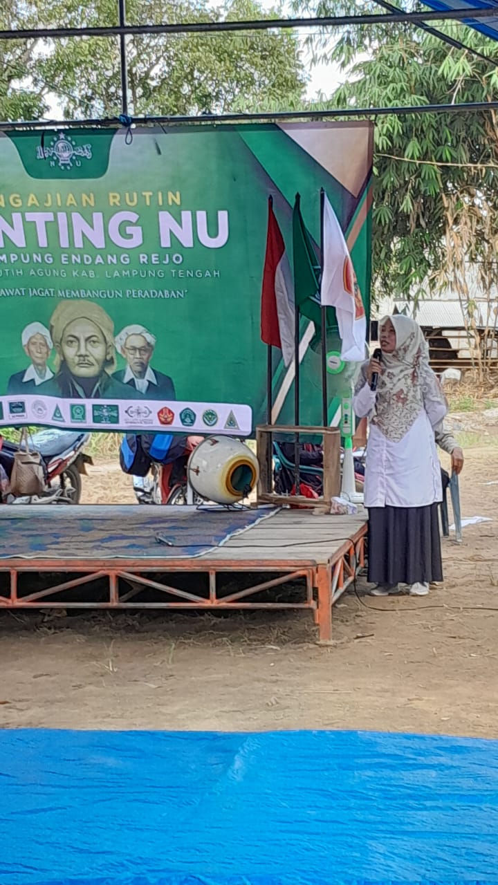 Menghadiri undangan pengajian Rutinan sekaligus Santunan anak yatim piatu di Mushila Al-Furqon Kampung Endang Rejo (Rabu, 10 Mei 2023)