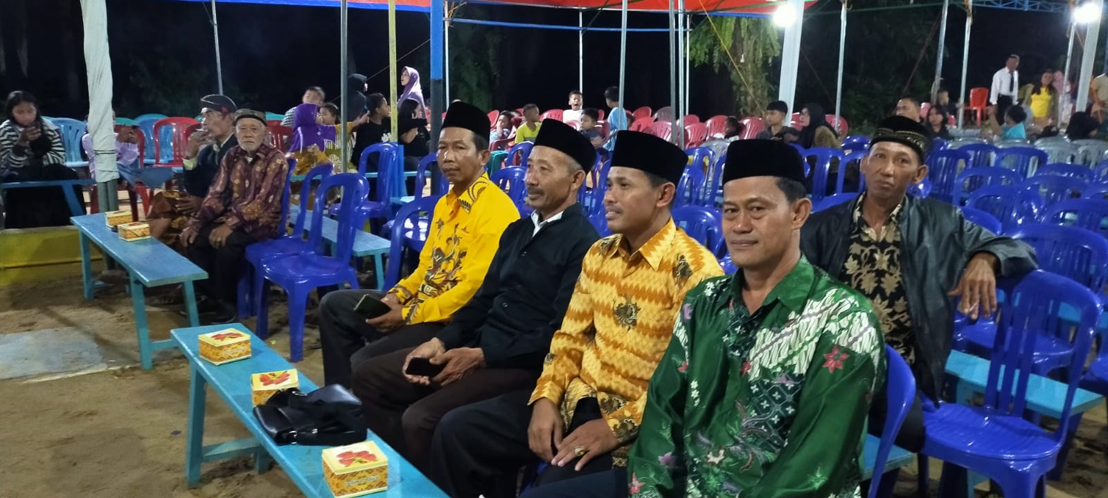 menghadiri Pagelaran Wayah Kulit dalam Rangka menyambut Bulan Muharram di Kampung Endang Rejo