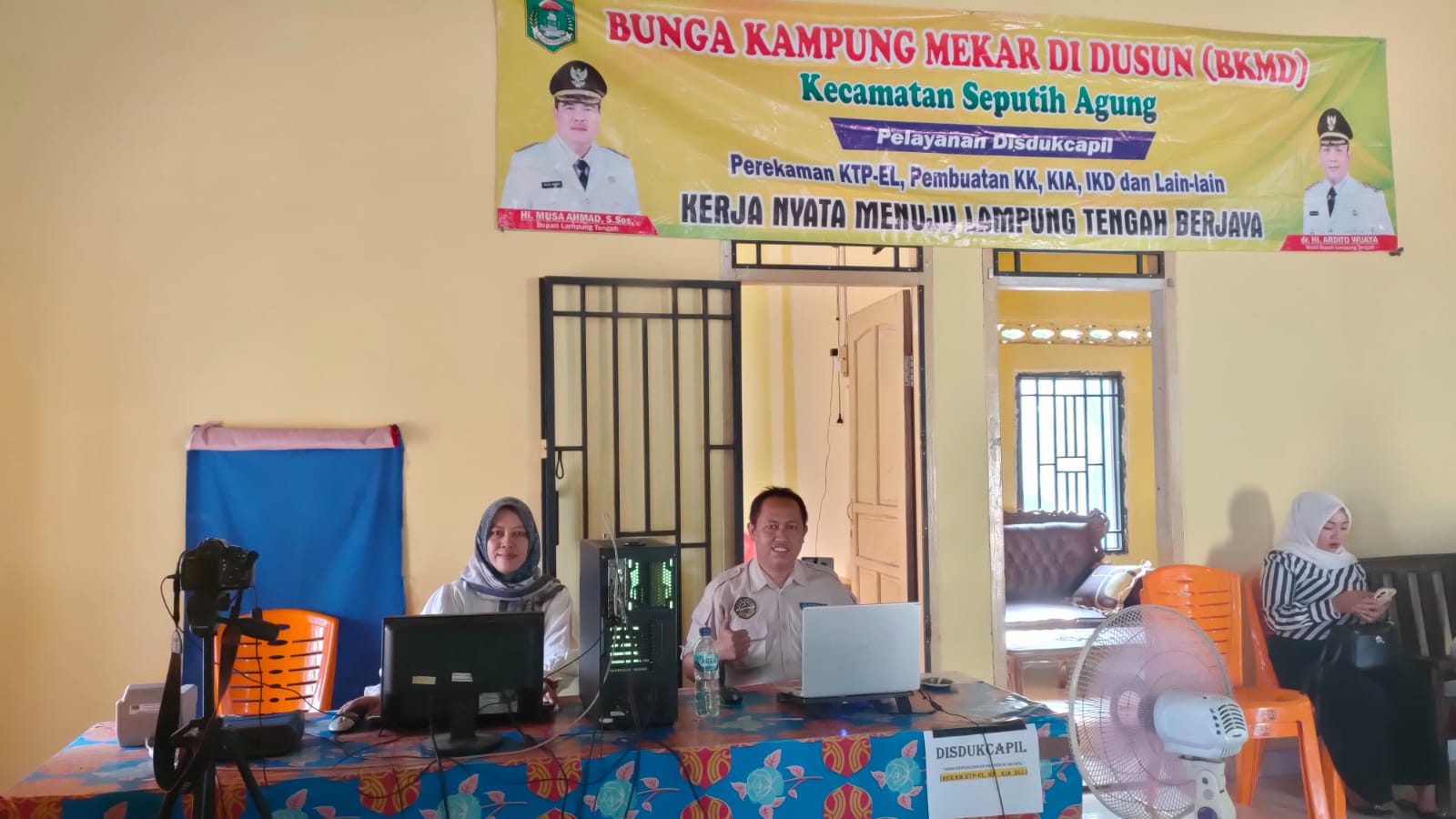 Bunga Kampung Mekar di Dusun (BKMD) di Kampung Endang Rejo (Kamis, 07 September 2023)