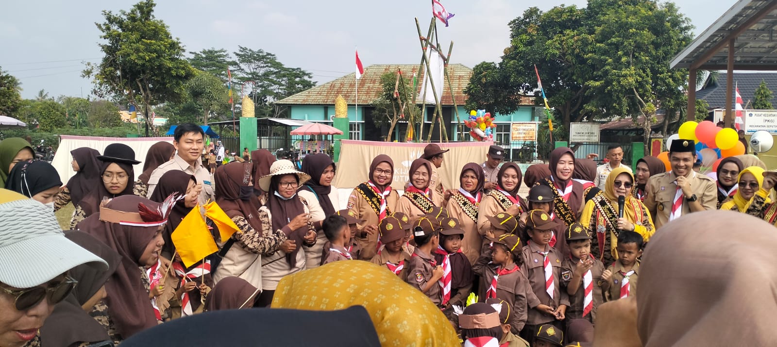 Gerakan Hari Anak Nasional di Lapangan Dono Arum (Sabtu, 13 Agustus 2023)