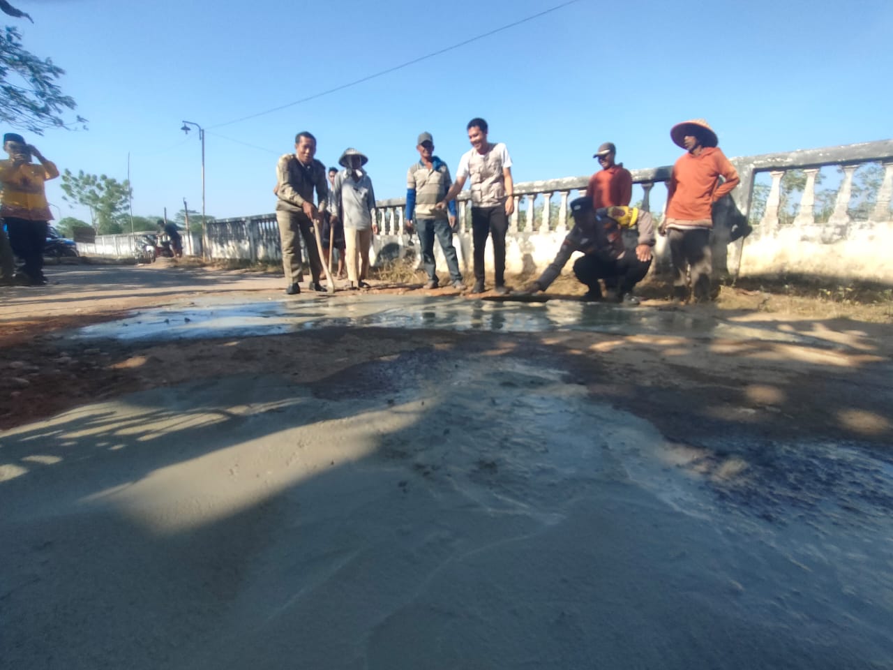 Bunga Kampung Mekar di Dusun (BKMD) di Kampung Simpang Agung (Jum'at, 22 September 2023)